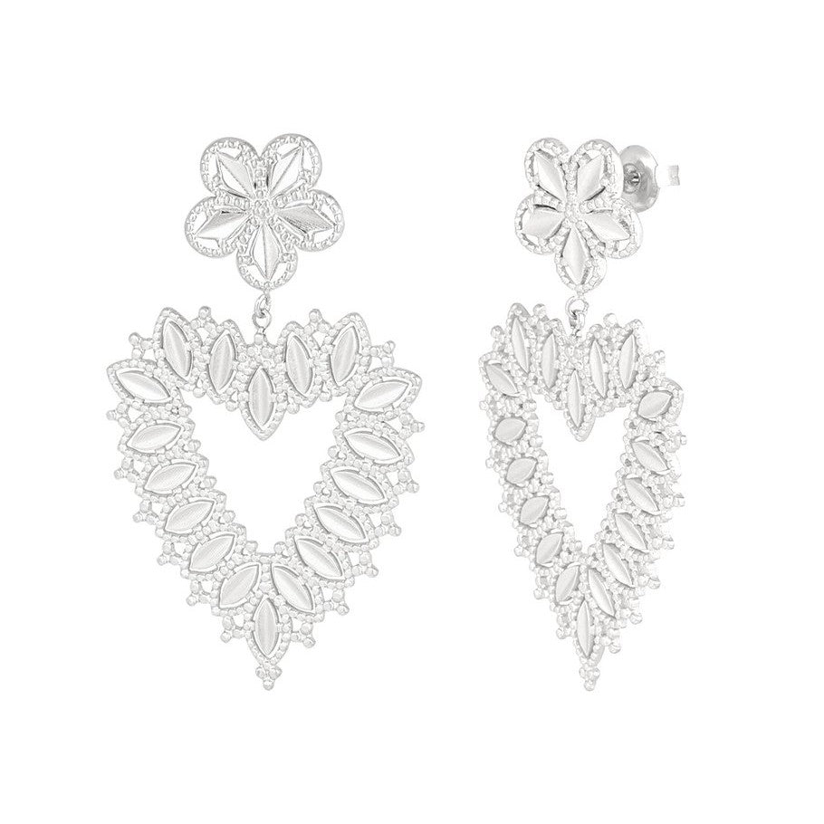 ORECCHINI PENDENTE CUORE