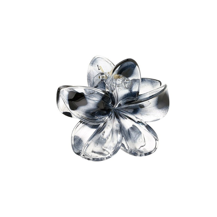 FERMAGLIO FIORE LEOPARDATO